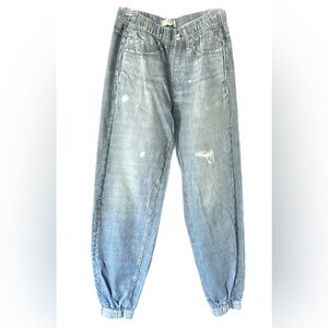 Rag & Bone soft pull on jogger printed to look like jeans!, XS, EUC